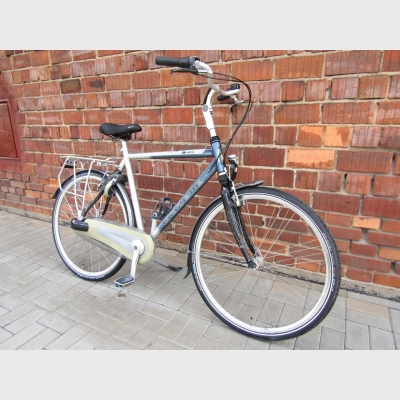 Gazelle Aristo Gold Line alu 57 cm. Karbon. Centralny amor
