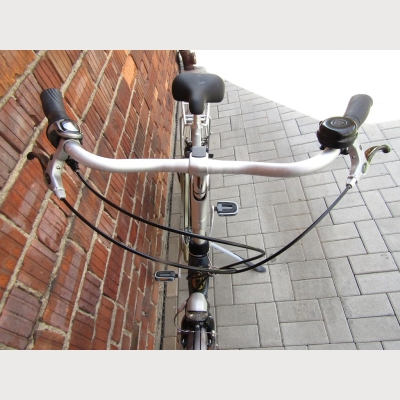 Gazelle Aristo Gold Line alu 57 cm. Karbon. Centralny amor